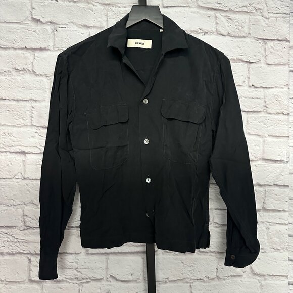 Buck Mason Tops - Buck Mason Black Button Down - Women's - Size S